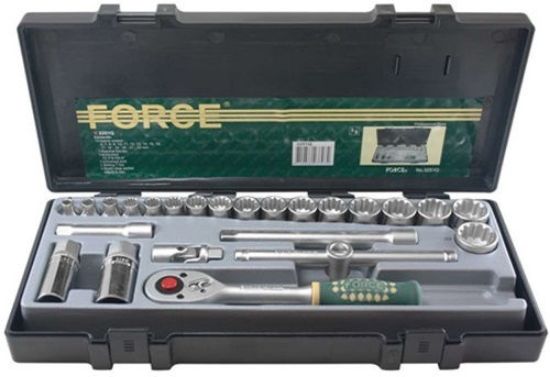 Εικόνα της Κασετίνα καρυδάκια spline 3/8'' Force