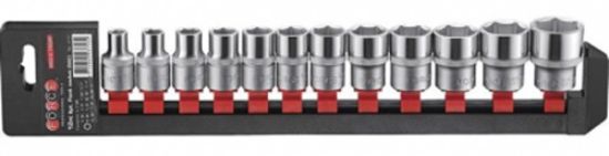 Εικόνα της Κασετίνα καρυδάκια πολύγωνα σε ίντσες 1/2'' 12 τεμ Force