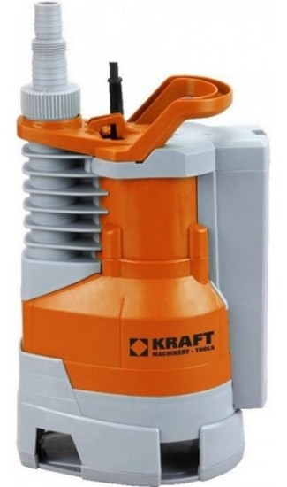 Εικόνα της Υποβρύχια αντλία ακαθάρτων υδάτων με ενσωματωμένο φλοτέρ 900watt 8.5m 15500Lt/h 1"- 1" 1/4 – 1" 1/2''  Kraft