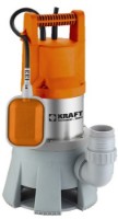 Εικόνα της Υποβρύχια αντλία ακαθάρτων υψηλής παροχής 1300w 11m 25000Lt/h 2'' Kraft