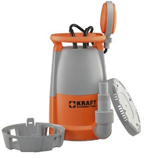 Εικόνα της Υποβρύχια αντλία 3 λειτουργιών με φλότερ 400watt 6.3m 11500Lt/h 1" & 1" 1/4'' Kraft