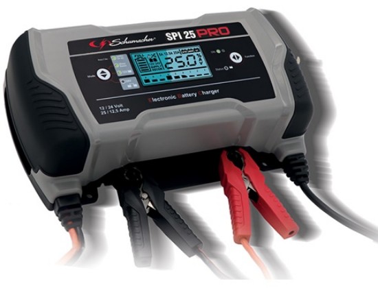Εικόνα της Φορτιστής-συντηρητής μπαταριών spi pro25 12v 25a/24v 12.5a Schumacher