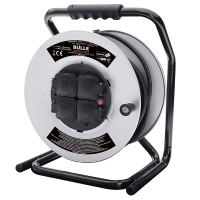 Εικόνα της Μπαλαντέζα μεταλλική καρούλι 4 θέσεων 25μ 3x2.5 Bulle