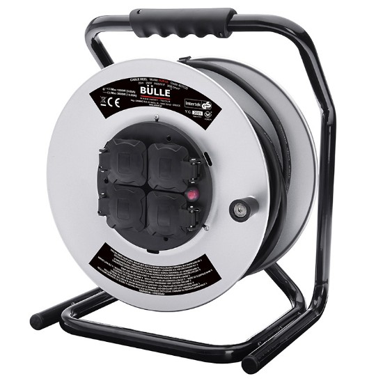 Εικόνα της Μπαλαντέζα μεταλλική καρούλι 4 θέσεων 25μ 3x2.5 Bulle