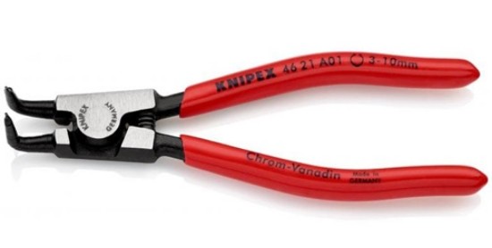 Εικόνα της Μυτοτσίμπιδο ασφαλειών 3-10mm 5'' γωνία ελατήριο Knipex