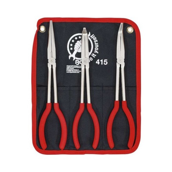 Εικόνα της Σετ μυτοτσίμπιδα μακριά 3 τεμ 260-285 Bgs