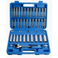 Εικόνα της Σετ 43 εργαλείων για την αποσυναρμολόγηση/συναρμολόγηση αμορτισέρ Satra