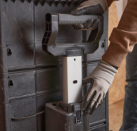 Εικόνα της Εργαλειοφόρος πλαστικός τροχήλατος με αποσπώμενη εργαλειοθήκη Stanley