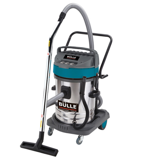 Εικόνα της Ηλεκτρική σκούπα αναρρόφησης υγρών & στερεών 3x1000 Watt 80Lit inox Bulle