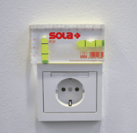 Εικόνα της Αλφάδι διάφανο R100 100*50*15mm Sola