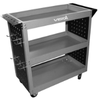 Εικόνα της Εργαλειοφόρος τροχήλατος ανοιχτού τύπου με 3 ράφια Vista