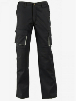 Εικόνα της Παντελόνι εργασίας μαύρο-γκρι 2x-large Axon