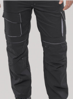 Εικόνα της Παντελόνι εργασίας μαύρο-γκρι 3x-large Axon