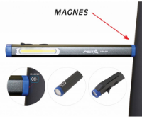 Εικόνα της Φακός εργασίας cob led επαναφορτιζόμενος 300 lumens Asta