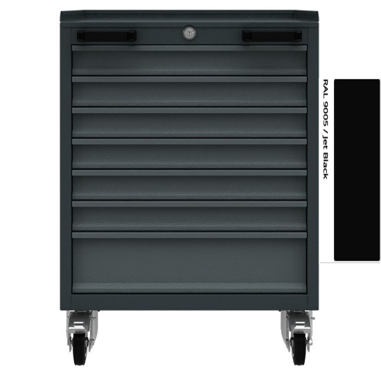 Εικόνα της Εργαλειοφόρος 7 συρταρίων Μαύρος BT Ral 9005