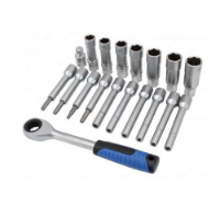 Εικόνα της Σετ εργαλείων αφαίρεσης/τοποθέτησης αμορτισέρ 18 τεμ Satra