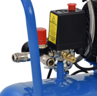 Εικόνα της Αεροσυμπιεστής μονομπλόκ oilfree χαμηλού θορύβου 24Lt 1Hp Brushless Toros