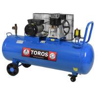 Εικόνα της Αεροσυμπιεστής επαγγελματικός με ιμάντα 150Lt 3Hp 230V Toros
