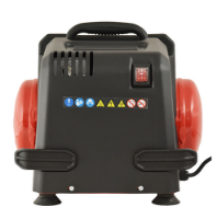 Εικόνα της Αεροσυμπιεστής μονομπλόκ oilfree 6lt 1.5hp 230v Toros