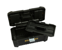 Εικόνα της Εργαλειοθήκη πλαστική με μεταλλικά κουμπιά 16" Stanley