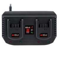 Εικόνα της Ταχυφορτιστής 2 μπαταριων 18v 3.5a Bulle
