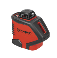 Εικόνα της Περιστροφικό 360° και γραμμικό αλφάδι laser κόκκινης δέσμης 962r Kapro