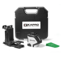 Εικόνα της Περιστροφικό 360° και γραμμικό αλφάδι laser πράσινης δέσμης 962g Kapro
