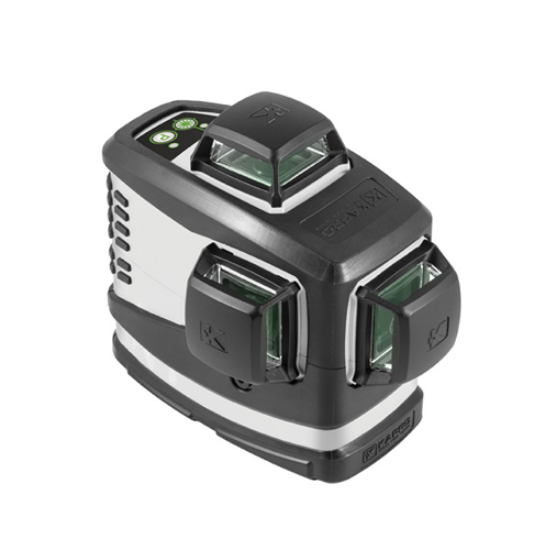 Εικόνα της Αλφάδι laser 3 ακτινών πράσινο 360° 3D 883g Kapro