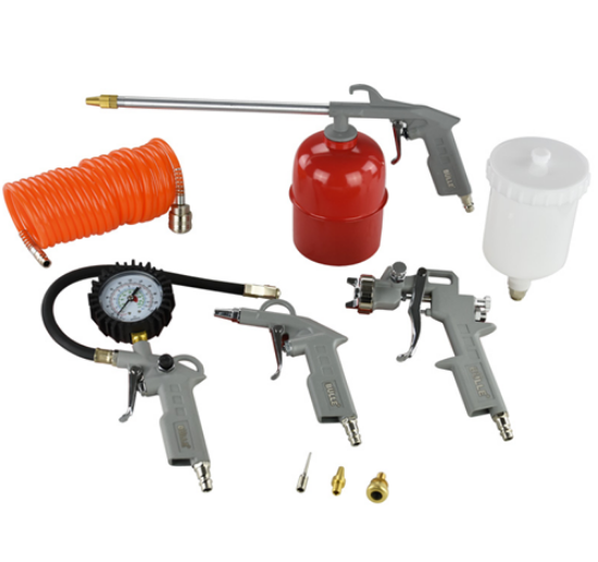 Εικόνα της Σετ πιστολιών αέρος 8 τεμαχίων Bulle