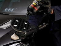 Εικόνα της Σφουγγάρι γυαλίσματος μαλακό μαύρο ανάγλυφο 150*25 951 Smirdex