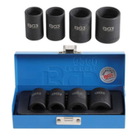 Εικόνα της Σετ εξωλκείς για μπουλόνια ασφαλείας 4 τεμ 17-26mm Bgs