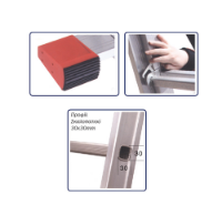 Εικόνα της Σκάλα διπλή επεκτεινόμενη 2x9 18 σκαλία Bulle