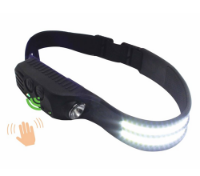 Εικόνα της Φακός κεφαλής cob led με προβολέα και αισθητήρα κίνησης Satra