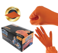 Εικόνα της Γάντια νιτριλίου μιας χρήσης medium Satra