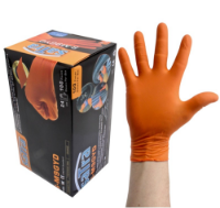Εικόνα της Γάντια νιτριλίου μιας χρήσης medium Satra