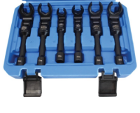 Εικόνα της Σετ κλειδιά σωλήνων σπαστά καρέ 3/8'' 6 τεμ Satra