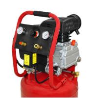 Εικόνα της Αεροσυμπιεστής μονομπλόκ λαδιού κάθετος 50lt 2.5hp Toros