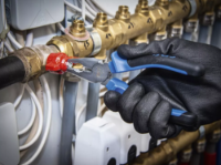 Εικόνα της Πένσα 200mm μπλε Bgs