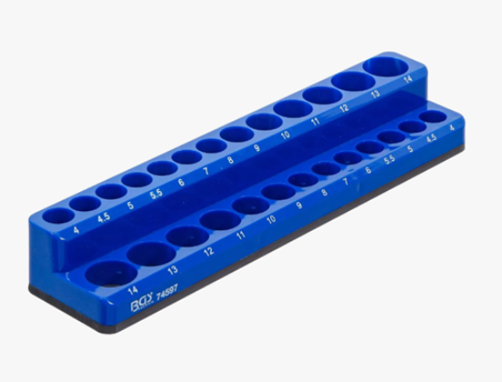 Εικόνα της Βάση πλαστική για καρυδάκια 1/4'' με μαγνήτη Bgs