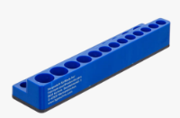 Εικόνα της Βάση πλαστική για καρυδάκια 1/4'' με μαγνήτη Bgs