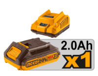 Εικόνα της Καστάνια 3/8" Μπαταρίας 20V Li-Ion +Βαλίτσα 65Nm INGCO