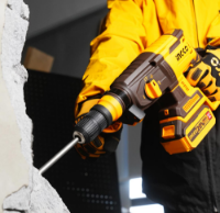 Εικόνα της Πιστολέτο Περιστροφικό 2*4AH 20V Li-Ion 2.5J & ταχυτσόκ INGCO