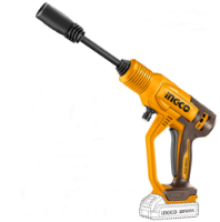 Εικόνα της Πλυστικό Μηχάνημα Υψηλής Πίεσης Μπαταρίας 20V Li-Ion SOLO INGCO