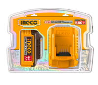 Εικόνα της Σετ μπαταρία 20V 4.0Ah Li-Ion + Φορτιστής 2Α INGCO