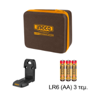 Εικόνα της Αυτοαλφαδιαζόμενο Πράσινο Laser Σταυρού 2 Ακτίνων INGCO