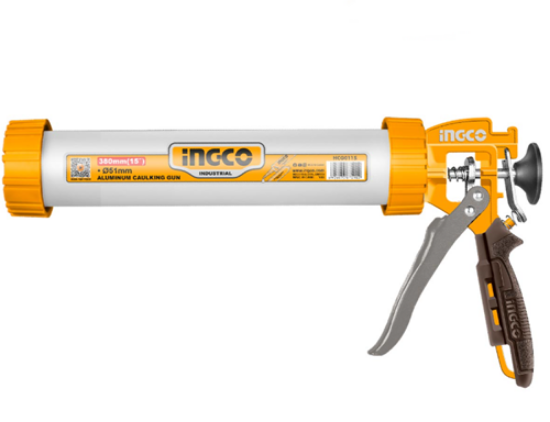 Εικόνα της Πιστόλι Σιλικόνης Αλουμινίου 15" 380mm INGCO