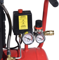 Εικόνα της Αεροσυμπιεστής oil free χαμηλού θορύβου(semi-silent) 24Lt 2Hp Brushless Toros