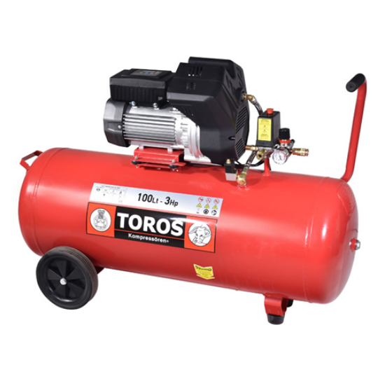 Εικόνα της Αεροσυμπιεστής inverter oil free semi-silent 100Lt 3Hp Toros
