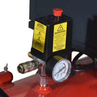 Εικόνα της Αεροσυμπιεστής ηχομονωμένος (silent) κλεσιτού τύπου πλήρης με αεροφυλάκιο 200lt 3hp/10 bar Toros