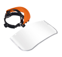 Εικόνα της Προσωπίδα προστασίας διάφανη polycarbonate ενισχυμένη Kraft